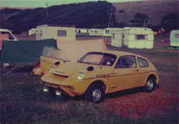 KUX camping in 
1981 